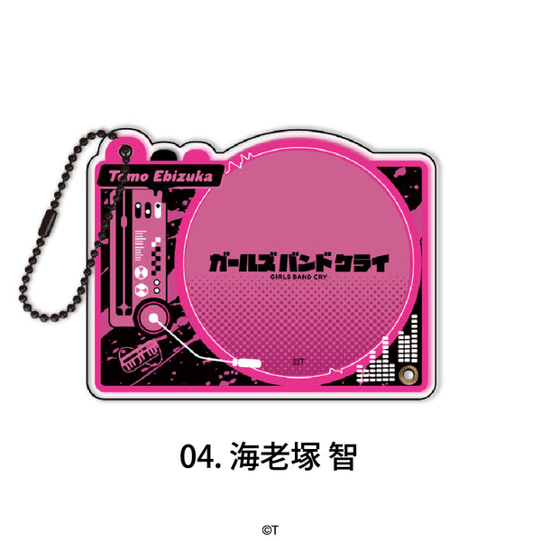 『ガールズバンドクライ』缶バッジフレーム 04.海老塚 智